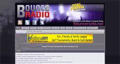 Desktop Screenshot of bounceradio.net