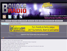 Tablet Screenshot of bounceradio.net